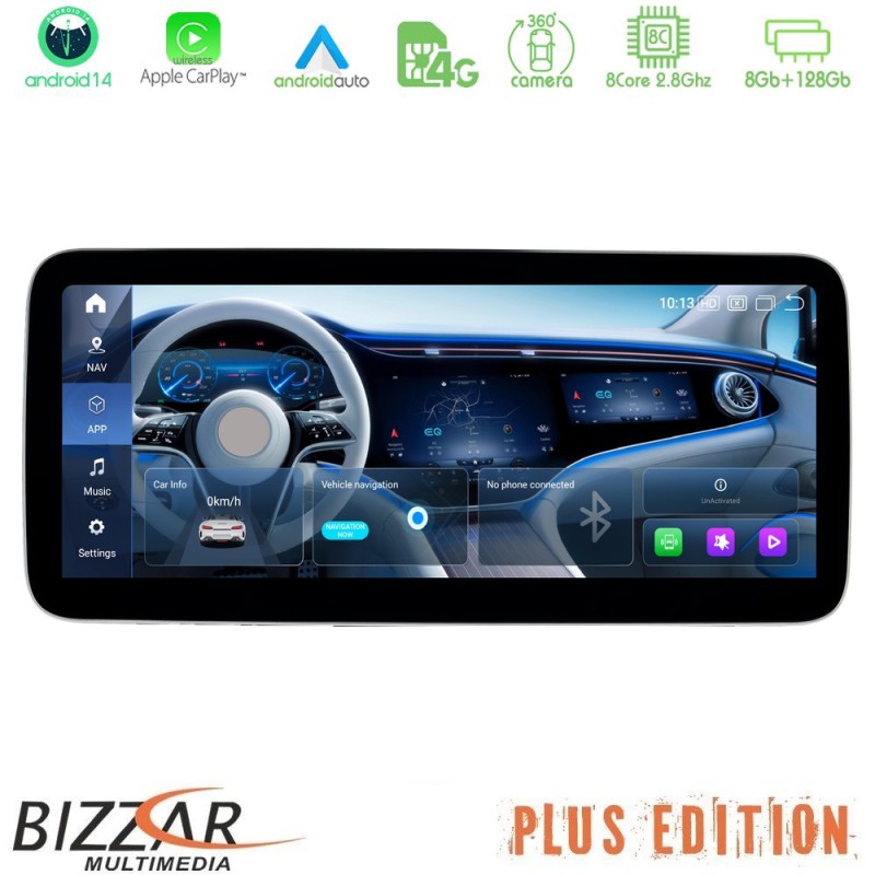 Bizzar Plus Edition Mercedes B Class (W246) NTG4.5 Android14 (8+128GB) Navigation Multimedia 10,25" Anti-reflection Bizzar Plus Edition Mercedes B Class (W246) NTG4.5 Android14 (8+128GB) Navigation Multimedia 10,25" Anti-reflection