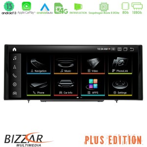 Bizzar Plus Edition Audi A3 (8V) 2013-2020 Android13 8Core (8+128GB) Navigation Multimedia 10.25" HD Anti-reflection