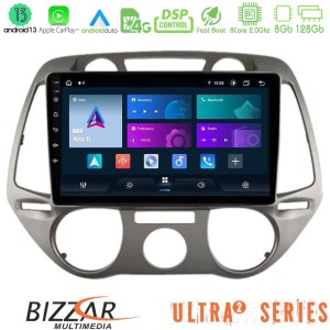 Bizzar Ultra Series Hyundai i20 2009-2012 Manual A/C 8core Android13 8+128GB Navigation Multimedia Tablet 9" Bizzar Ultra Series Hyundai i20 2009-2012 Manual A/C 8core Android13 8+128GB Navigation Multimedia Tablet 9"