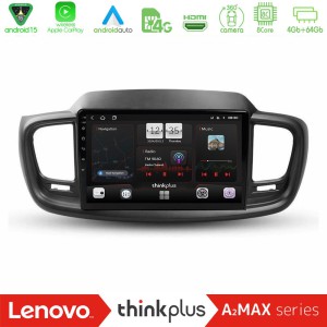 Lenovo Thinkplus A2MAX Series 8Core Android15 4+64GB  Kia Sorento 2018-2021 Navigation Multimedia Tablet 9"