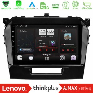 Lenovo Thinkplus A2MAX Series 8Core Android15 4+64GB  Suzuki Vitara 2015-2021 Navigation Multimedia Tablet 9"
