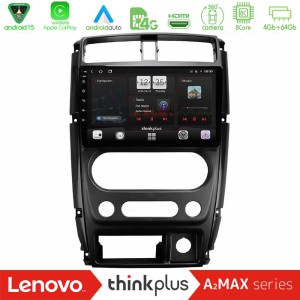 Lenovo Thinkplus A2MAX Series 8Core Android15 4+64GB  Suzuki Jimny 2007-2017 Navigation Multimedia Tablet 9"