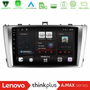 Lenovo Thinkplus A2MAX Series 8Core Android15 4+64GB  Toyota Avensis T27 Navigation Multimedia Tablet 9"