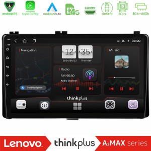 Lenovo Thinkplus A2MAX Series 8Core Android15 4+64GB  Toyota Corolla/Auris 2017-2019  Navigat-ion Multimedia Tablet 9"