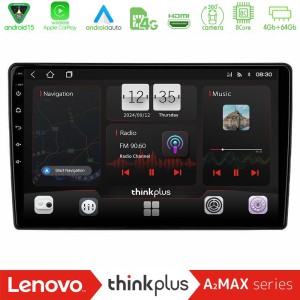 Lenovo Thinkplus A2MAX Series 8Core Android15 4+64GB  Kia Ceed 2007-2009 Navigation Multimedia Tablet 9"