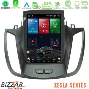 Bizzar Tesla Series 8Core Android13 4+64GB Ford C-Max/Kuga Navigation Multimedia Tablet 9.7"
