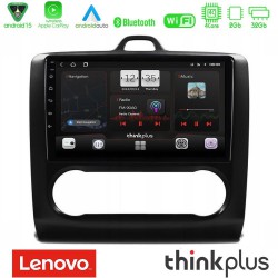 Lenovo Thinkplus Series 4Core Android15 2+32GB Ford Focus Auto AC Navigation Multimedia Tablet 9" Με Carplay & Android Auto