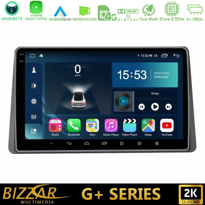 Bizzar G+ Series Dacia Duster 2022-2024 8core Android14 6+128GB Navigation Multimedia Tablet 9" Bizzar G+ Series Dacia Duster 2022-2024 8core Android14 6+128GB Navigation Multimedia Tablet 9"