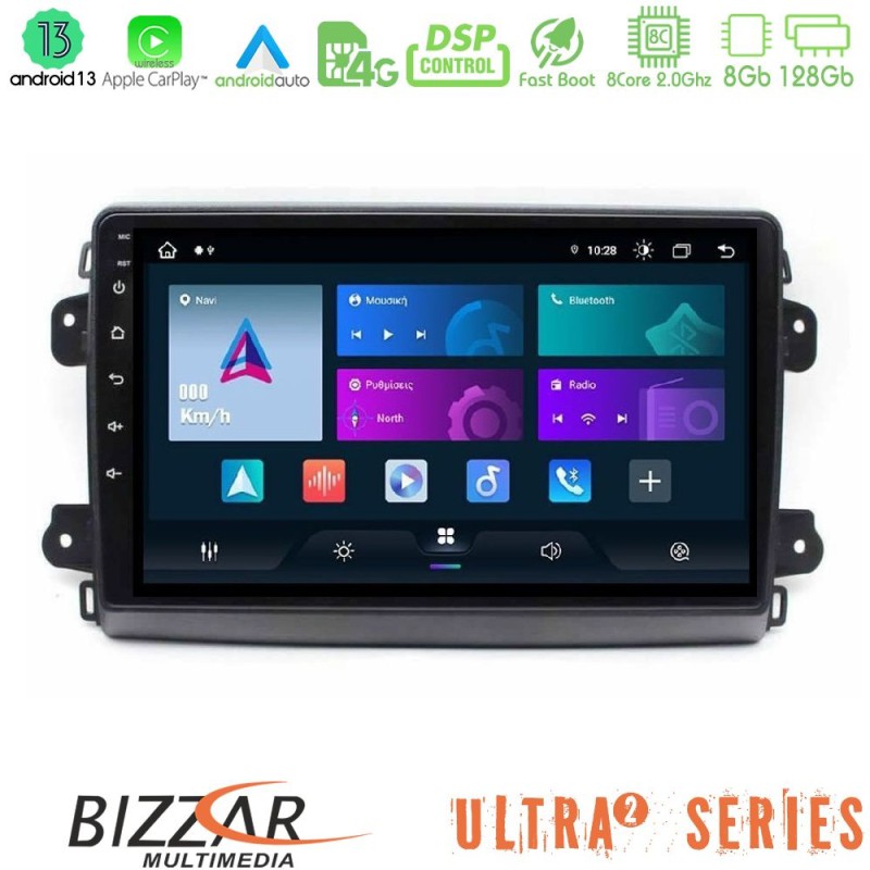 Bizzar Ultra Series Citroen/Fiat/Opel 8core Android13 8+128GB Navigation Multimedia Tablet 9" Bizzar Ultra Series Citroen/Fiat/Opel 8core Android13 8+128GB Navigation Multimedia Tablet 9"