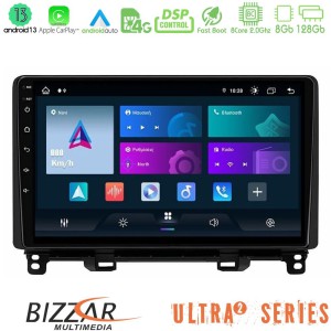 Bizzar Ultra Series Honda Jazz 2021-2025 8core Android13 8+128GB Navigation Multimedia Tablet 9"