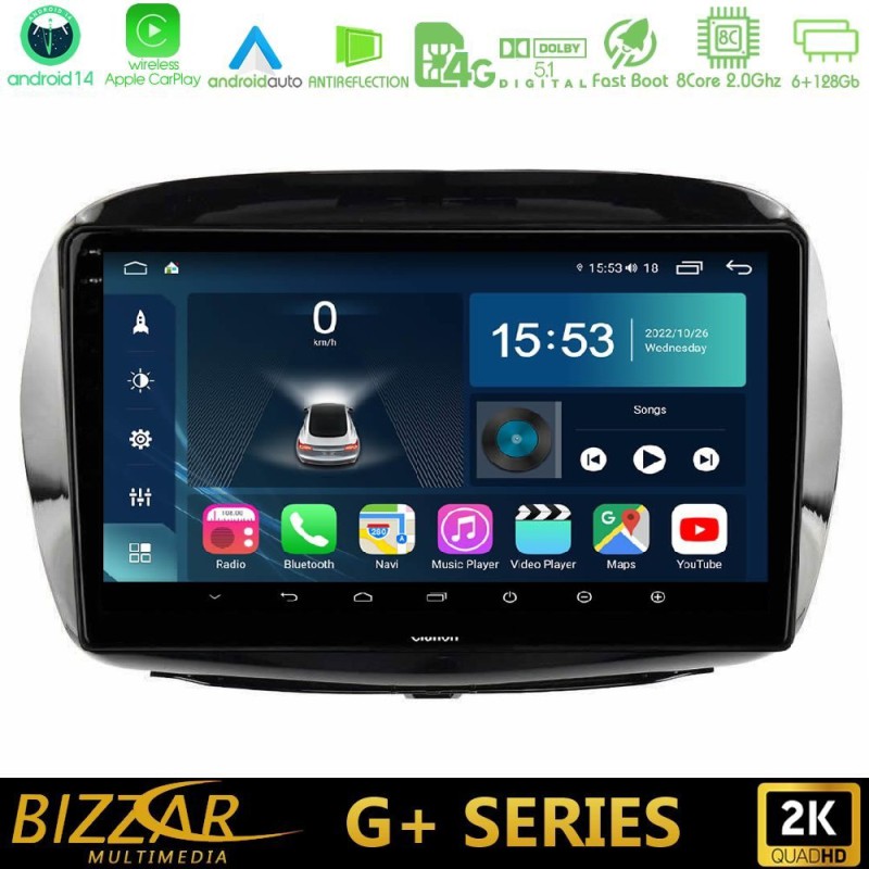 Bizzar G+ Series Honda FR-V 2004-2009 8core Android14 6+128GB Navigation Multimedia Tablet 10"