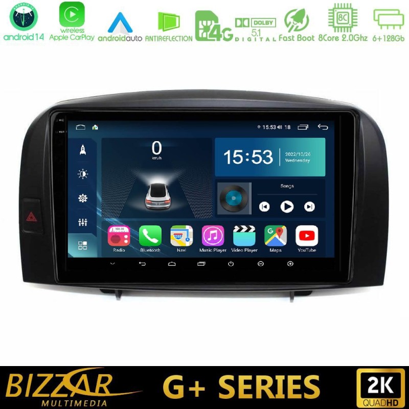 Bizzar G+ Series Hyundai Sonata 2005-2009 8core Android14 6+128GB Navigation Multimedia Tablet 10" Bizzar G+ Series Hyundai Sonata 2005-2009 8core Android14 6+128GB Navigation Multimedia Tablet 10"