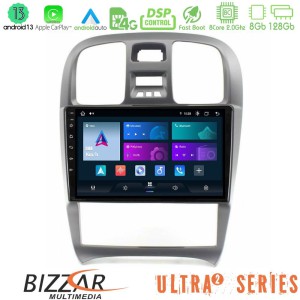 Bizzar Ultra Series Hyundai Sonata 2001-2005 8core Android13 8+128GB Navigation Multimedia Tablet 9"