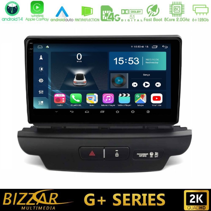 Bizzar G+ Series Kia Ceed 2018-2023 8core Android14 6+128GB Navigation Multimedia Tablet 9" (Low Version) Bizzar G+ Series Kia Ceed 2018-2023 8core Android14 6+128GB Navigation Multimedia Tablet 9" (Low Version)
