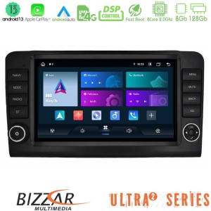 Bizzar Ultra Series Mercedes ML/GL Class W164 2006-2011 8core Android13 8+128GB Navigation Multimedia Tablet 9" (OEM Look)