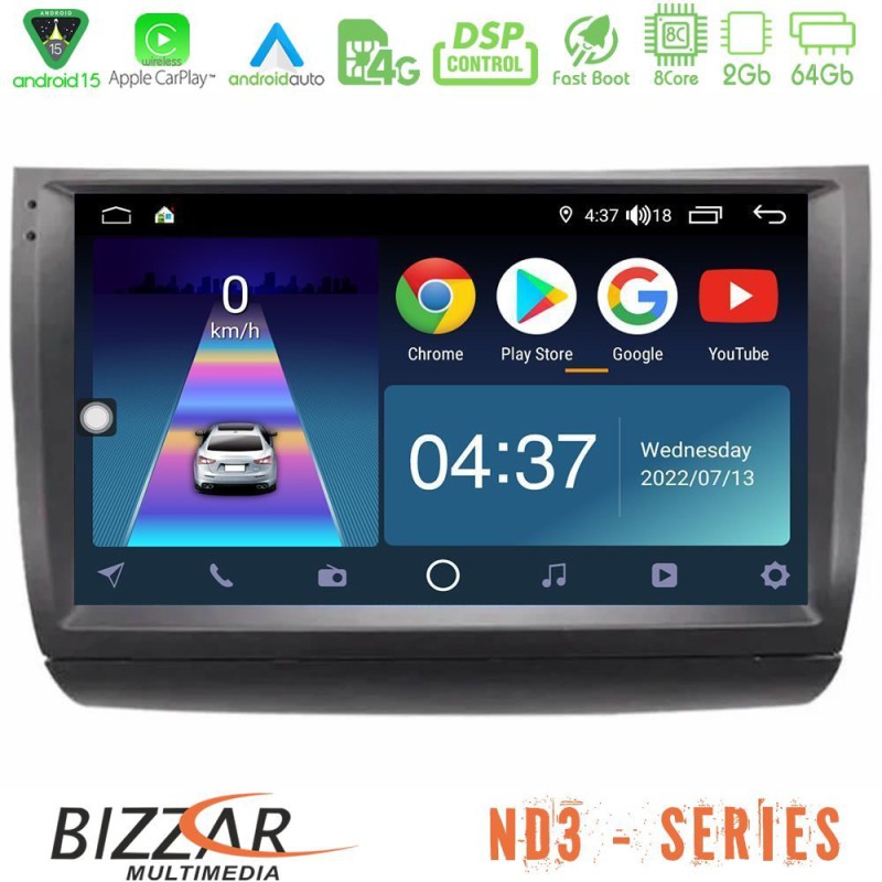 Bizzar ND3 Series 8Core Android15 2+64GB Toyota Prius 2004-2009 Navigation Multimedia Tablet 9" Bizzar ND3 Series 8Core Android15 2+64GB Toyota Prius 2004-2009 Navigation Multimedia Tablet 9"