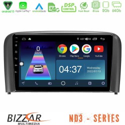 Bizzar ND3 Series 8Core Android15 2+64GB Volvo S80 1998-2006 Navigation Multimedia Tablet 9" Bizzar ND3 Series 8Core Android15 2+64GB Volvo S80 1998-2006 Navigation Multimedia Tablet 9"
