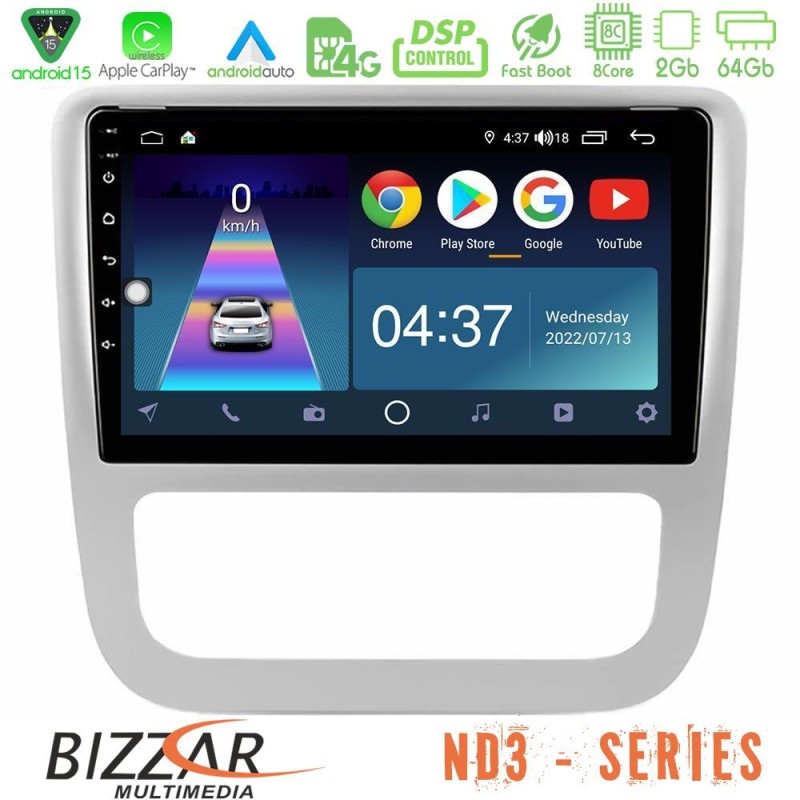 Bizzar ND3 Series 8Core Android15 2+64GB VW Scirocco 2008-2014 Navigation Multimedia Tablet 9" Bizzar ND3 Series 8Core Android15 2+64GB VW Scirocco 2008-2014 Navigation Multimedia Tablet 9"