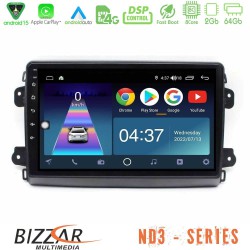 Bizzar ND3 Series 8Core Android15 2+64GB Citroen/Fiat/Opel Navigation Multimedia Tablet 9" Bizzar ND3 Series 8Core Android15 2+64GB Citroen/Fiat/Opel Navigation Multimedia Tablet 9"