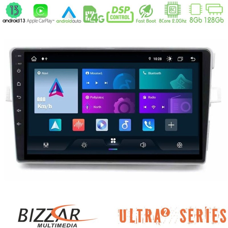 Bizzar Ultra Series Toyota Verso 2009-2018 8core Android13 8+128GB Navigation Multimedia Tablet 9"
