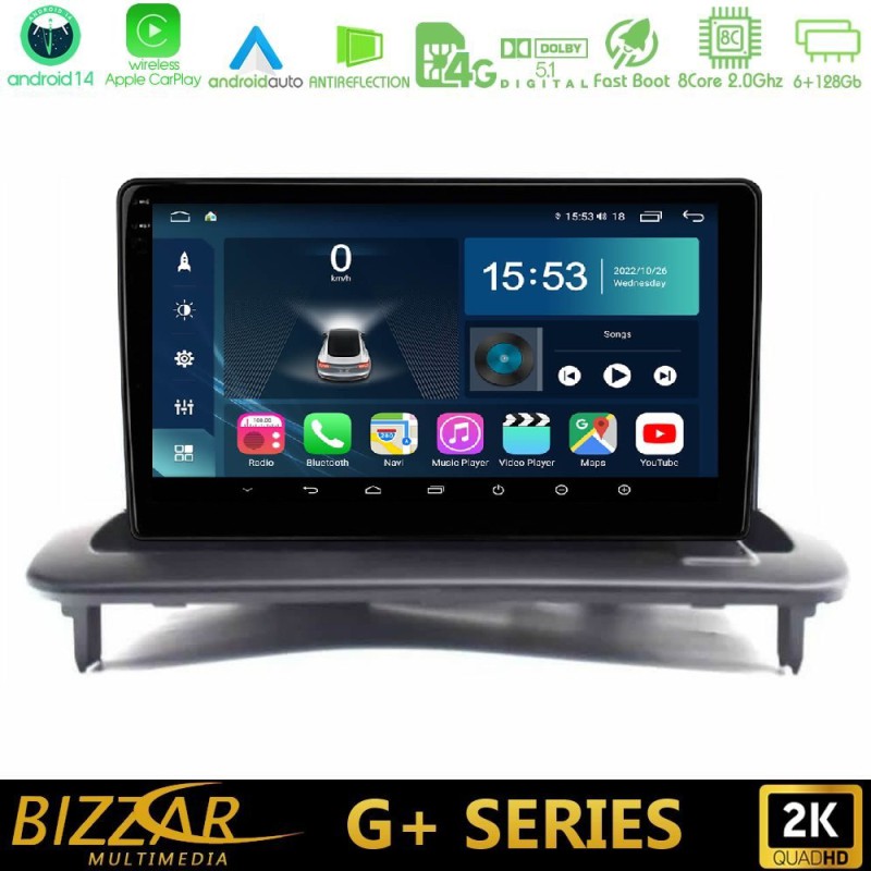 Bizzar G+ Series Volvo S40/C30/C70 8core Android14 6+128GB Navigation Multimedia Tablet 9" Bizzar G+ Series Volvo S40/C30/C70 8core Android14 6+128GB Navigation Multimedia Tablet 9"