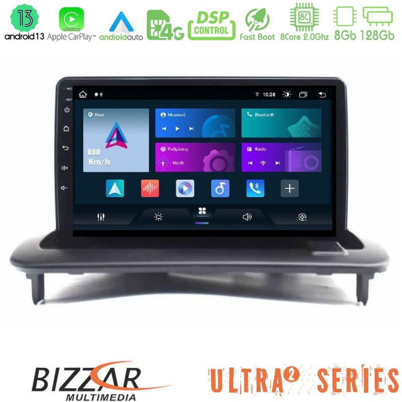 Bizzar Ultra Series Volvo S40/C30/C70 8core Android13 8+128GB Navigation Multimedia Tablet 9"
