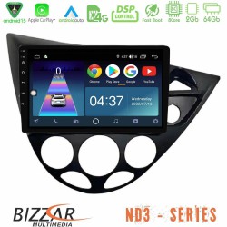 Bizzar ND3 Series 8Core Android15 2+64GB Ford Focus 1999-2004 (RHD) Navigation Multimedia Tablet 9" Bizzar ND3 Series 8Core Android15 2+64GB Ford Focus 1999-2004 (RHD) Navigation Multimedia Tablet 9"