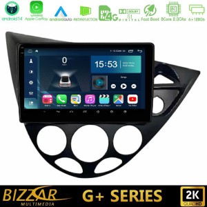 Bizzar G+ Series Ford Focus 1999-2004 (RHD) 8core Android14 6+128GB Navigation Multimedia Tablet 9"