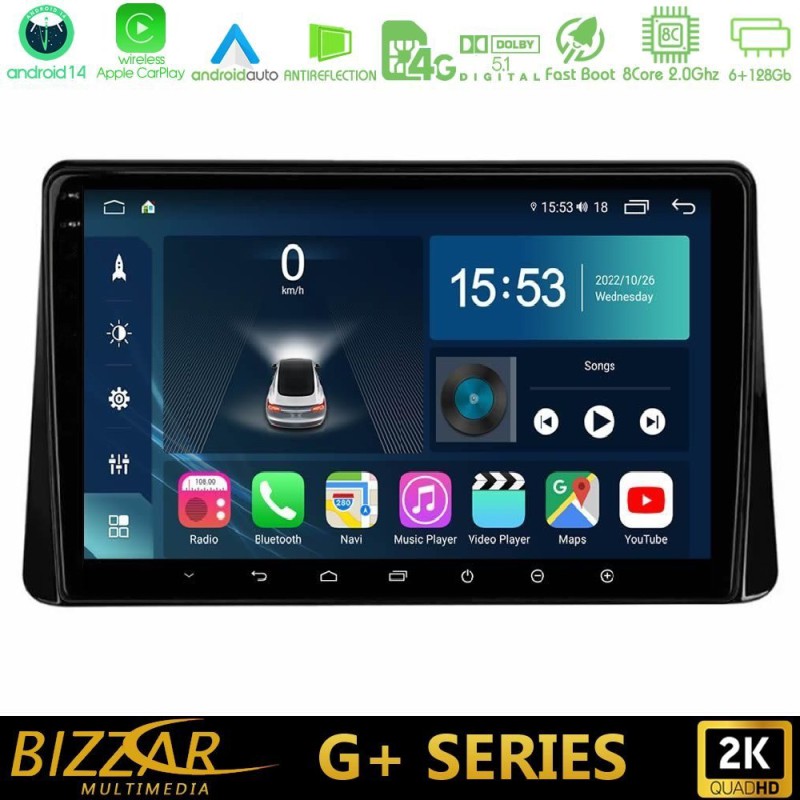 Bizzar G+ Series Mitsubishi Eclipse Cross 2018-2023 8core Android14 6+128GB Navigation Multimedia Tablet 9" Bizzar G+ Series Mitsubishi Eclipse Cross 2018-2023 8core Android14 6+128GB Navigation Multimedia Tablet 9"