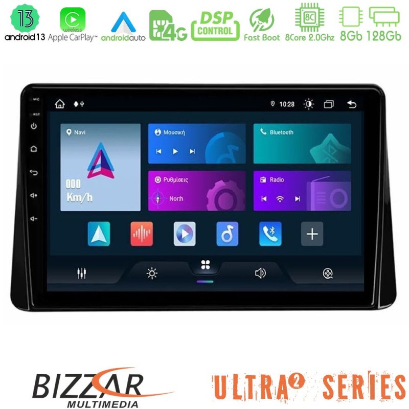 Bizzar Ultra Series Mitsubishi Eclipse Cross 2018-2023 8core Android13 8+128GB Navigation Multimedia Tablet 9" Bizzar Ultra Series Mitsubishi Eclipse Cross 2018-2023 8core Android13 8+128GB Navigation Multimedia Tablet 9"