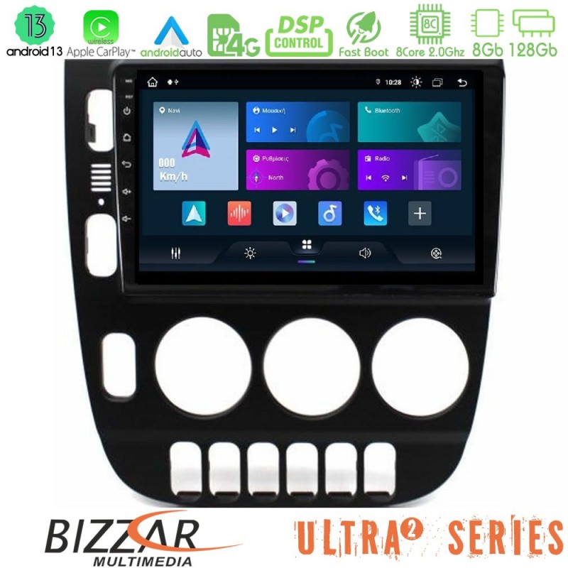 Bizzar Ultra Series Mercedes ML Class (W163) 1998-2005 8core Android13 8+128GB Navigation Multimedia Tablet 9" Bizzar Ultra Series Mercedes ML Class (W163) 1998-2005 8core Android13 8+128GB Navigation Multimedia Tablet 9"