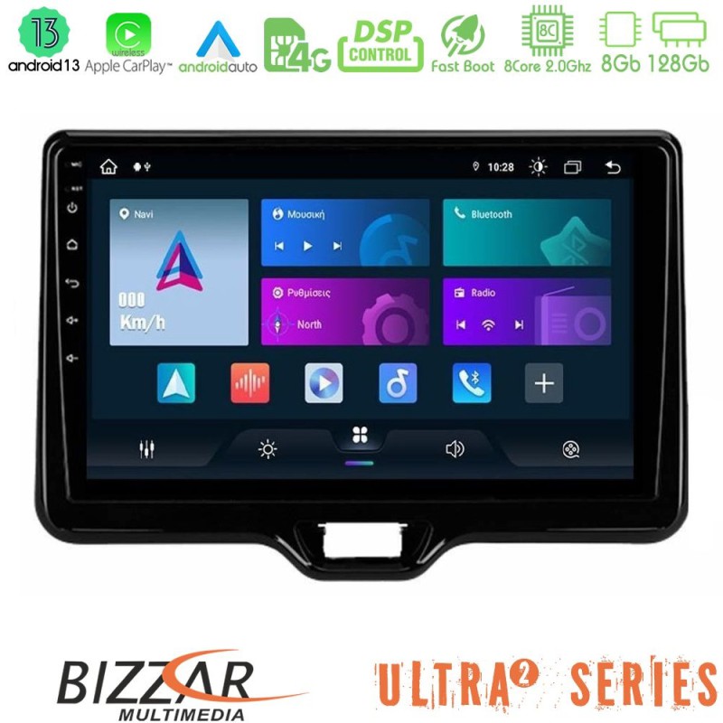 Bizzar Ultra Series Toyota Yaris Cross RHD 2020-> (Low Version) 8core Android13 8+128GB Navigation Multimedia Tablet 9" Bizzar Ultra Series Toyota Yaris Cross RHD 2020-> (Low Version) 8core Android13 8+128GB Navigation Multimedia Tablet 9"