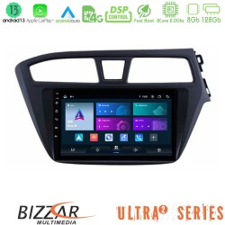 Bizzar Ultra Series Hyundai i20 2014-2018 RHD 8core Android13 8+128GB Navigation Multimedia Tablet 9"