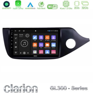 Clarion GL300 Series 4Core Android11 2+32GB Kia Cee’d/ProCeed 2013-2017 RHD Navigation Multimedia Tablet 9" Με Carplay & Android Auto