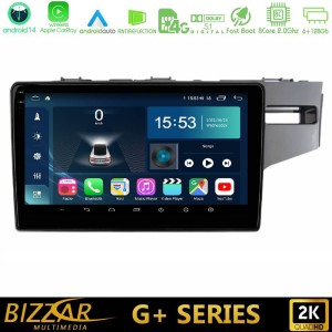 Bizzar G+ Series Honda Jazz 2013-2020 RHD 8core Android14 6+128GB Navigation Multimedia Tablet 9"