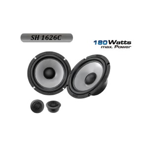 Clarion SH1626C 6,5" Διαιρούμενα Set Ηχεία Δύο Δρόμων 180Watt