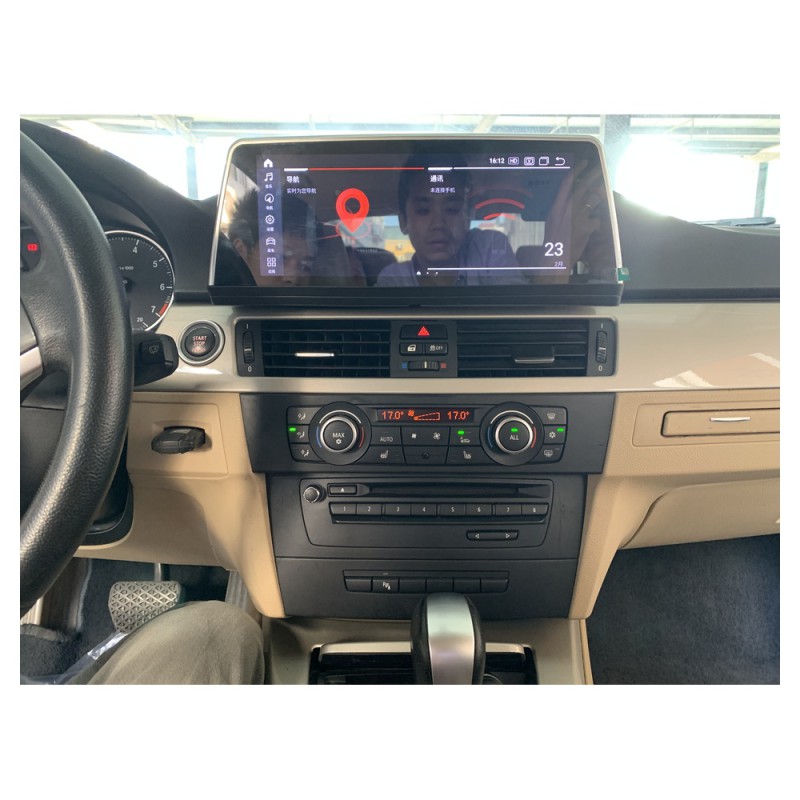 BMW 3er E90 CIC Android13 8Core (6+128GB) Navigation Multimedia 10.25" POP-UP Style HD Screen