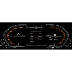 BMW 3series E90 2005-2011 Digital LCD Instrument Cluster 11" με HD οθόνη 1920*720