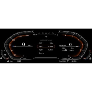 BMW 3series E90 2005-2011 Digital LCD Instrument Cluster 11" με HD οθόνη 1920*720