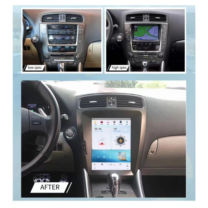 Bizzar Lexus IS250 Android 11 (8+128GB) Tesla Multimedia Station 10,4