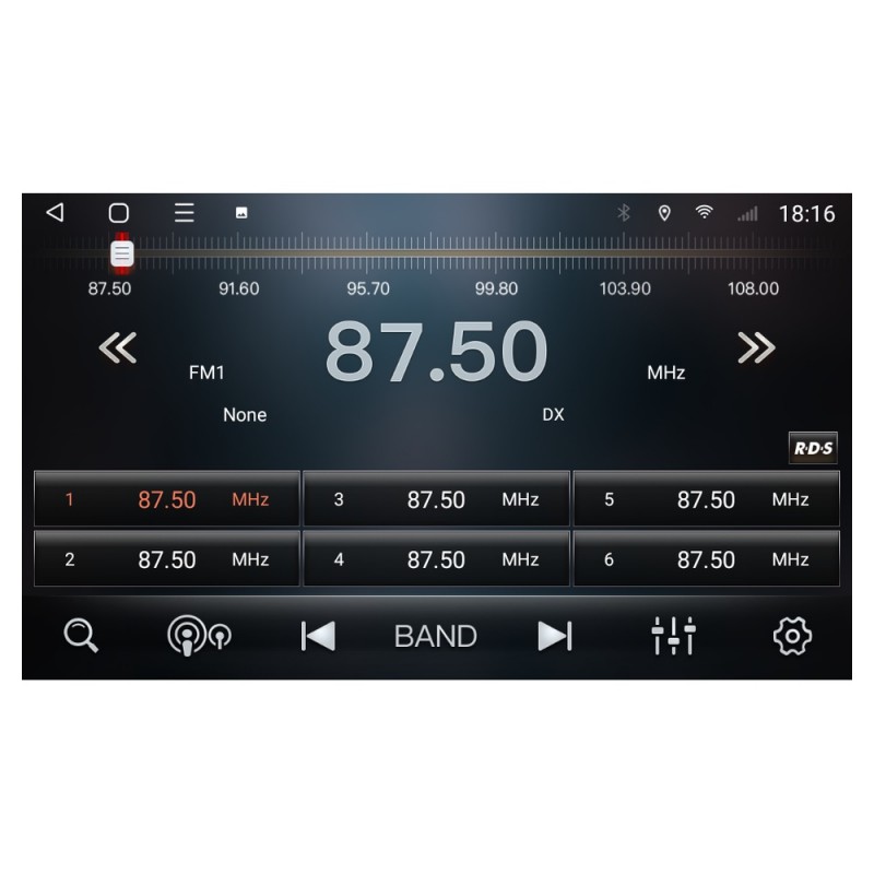 Bizzar FR8 Series VW Touareg 2002 – 2010 8core Android13 2+32GB Navigation Multimedia Tablet 9