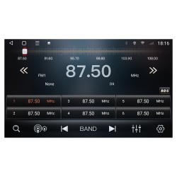 Bizzar FR8 Series Jeep Commander 2007-2008 8core Android13 2+32GB Navigation Multimedia Tablet 9