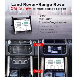 Range Rover Vogue L405 2013 - 2017 9" Touchscreen AC Climate Control Panel
