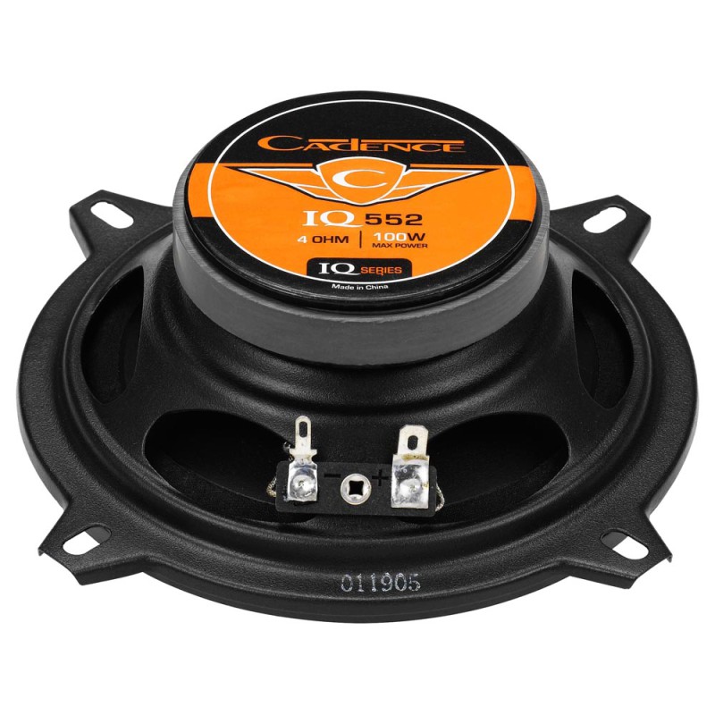 Cadence IQ552GE 2-Way Coaxial Car Audio Speakers | 40W RMS, 100W Peak Power Cadence IQ552GE 2-Way Coaxial Car Audio Speakers | 40W RMS, 100W Peak Power