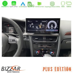 Bizzar Plus Edition Audi A4/A5 (B8) 2008-2015 (με MMI3G) Android13 8Core (8+128GB) Navigation Multimedia 10.25" HD Anti-reflection