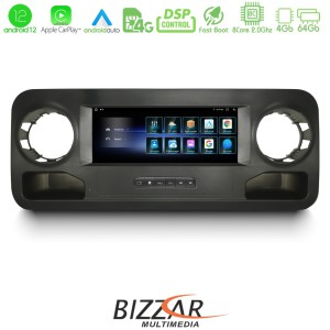 Bizzar OEM Mercedes Sprinter W907 8Core Android12 4+64GB Navigation Multimedia Tablet 10.25" (OEM Style)
