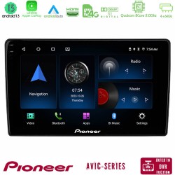 Pioneer AVIC 8Core Android13 4+64GB Honda Civic 2006-2011 Navigation Multimedia Tablet 9