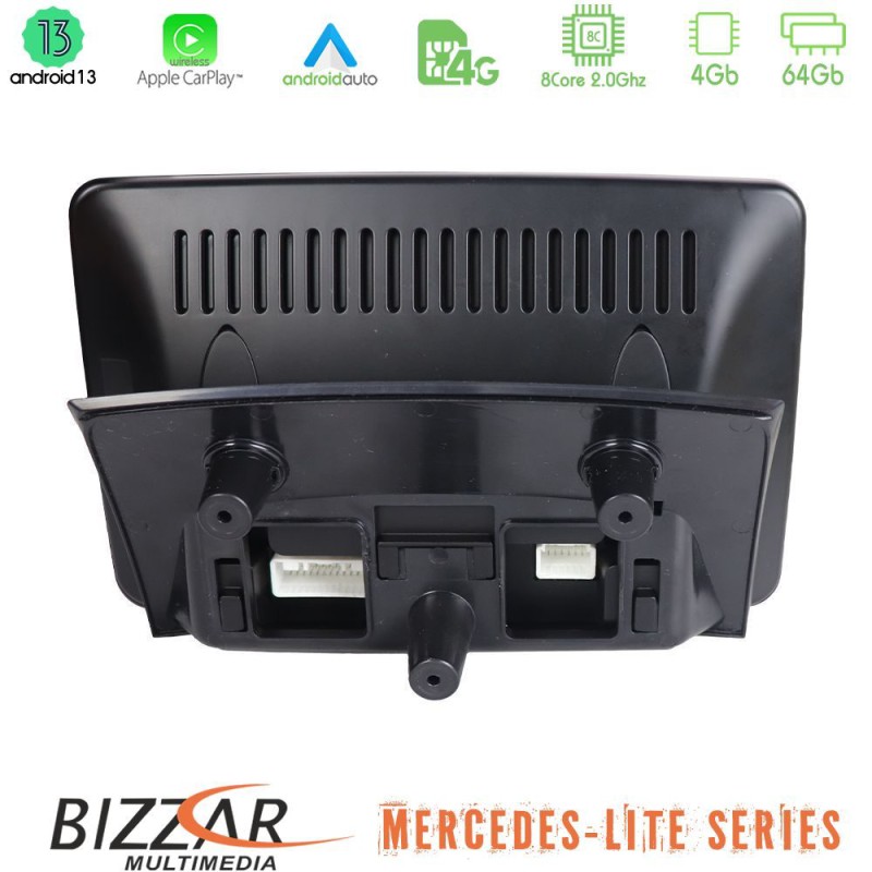 Bizzar Lite Series Mercedes Android13 8Core (4+64GB) 8core Mercedes ML/SLK NTG4.5 Navigation Multimedia station 9"