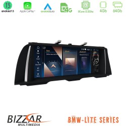 Bizzar Lite Series BMW 5 Series F10/F11 CIC Android13 8Core (4+64GB) Navigation Multimedia 10.25" HD (OEM Style) Bizzar Lite Series BMW 5 Series F10/F11 CIC Android13 8Core (4+64GB) Navigation Multimedia 10.25" HD (OEM Style)