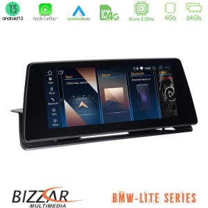 Bizzar Lite Series BMW 3 series E90 (χωρίς εργ.οθόνη) Android13 8Core (4+64GB) Navigation Multimedia 10.25" HD